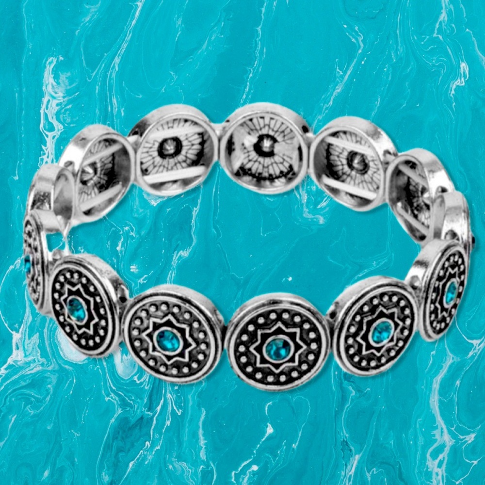 Paparazzi Colorfully Celestial Bracelet in Blue